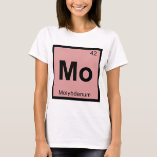 Mo - Molybdenkemi Periodic Bord Symbol Tee Shirt