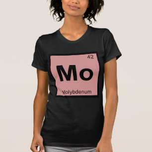 Mo - Molybdenum Kemi Periodiska Systemet Symbol T-shirt