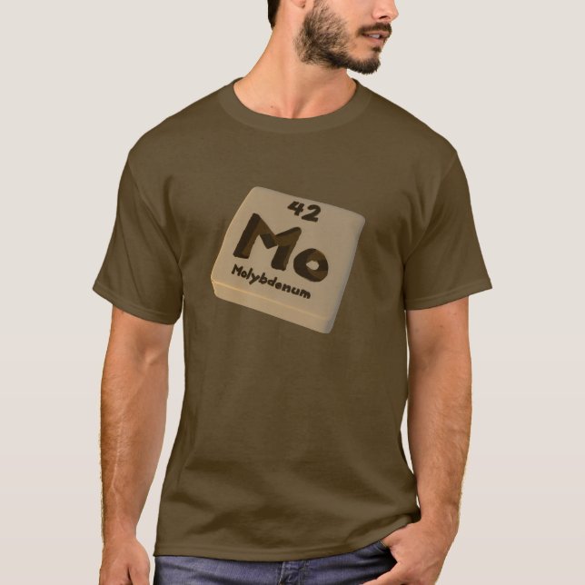 Mo-Molybdenum T Shirt (Framsida)