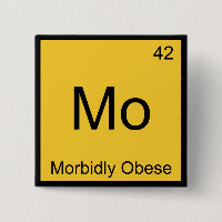 Mo - Morbiely Obese Funny Chemistry Inslag Tee
