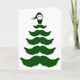 Mo Mustasch Julgransskägg Manlig Top Greener Kort