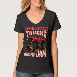 Mo Nster Lastbil är M J J M för Mo Nster Lastbil L T Shirt