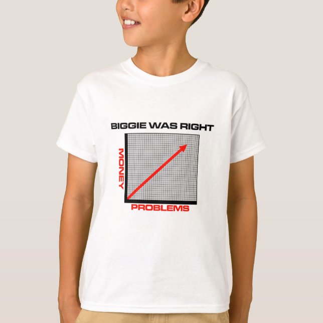 Mo-pengar mer problem tee (Framsida)