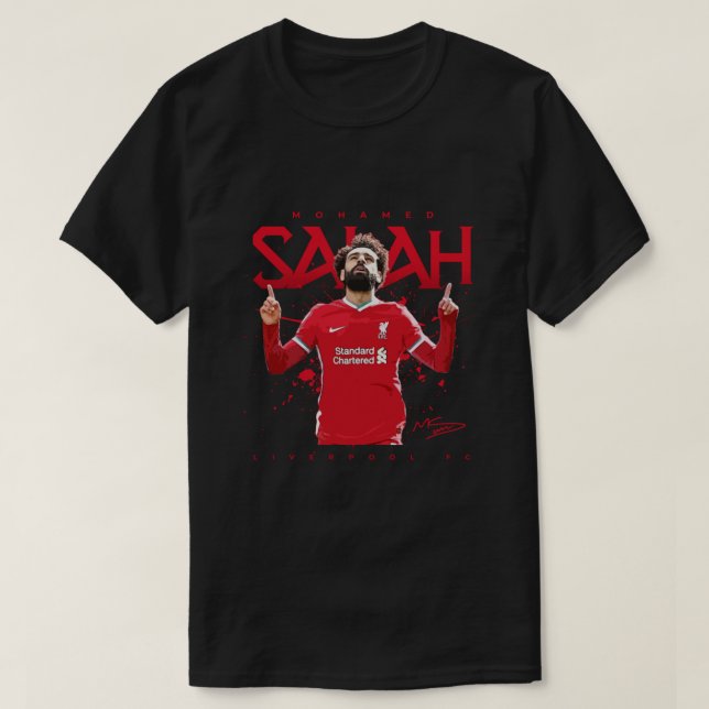 Mo Salah   T Shirt (Design framsida)