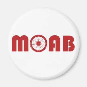 Moab (Bike Wheel) Magnet