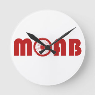 Moab (Bike Wheel) Rund Klocka
