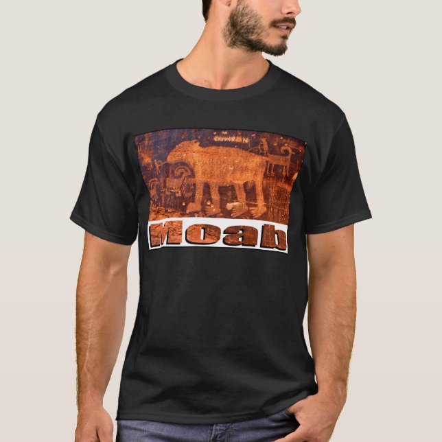 Moab björnPetroglyph Tee (Framsida)