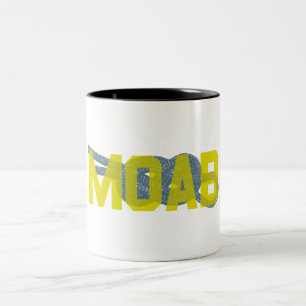 Moab Figur 8 klättring Två-Tonad Mugg