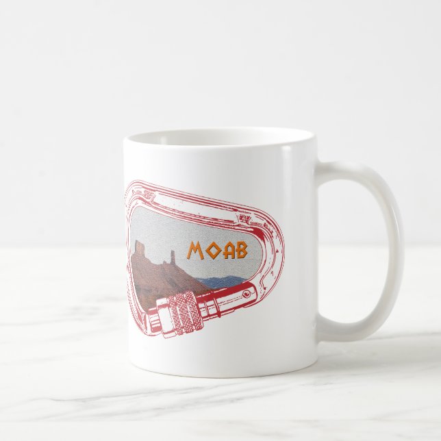 Moab klättning Carabiner Kaffemugg (Höger)