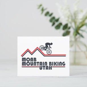 Moab mtb bergsbikning helg vykort