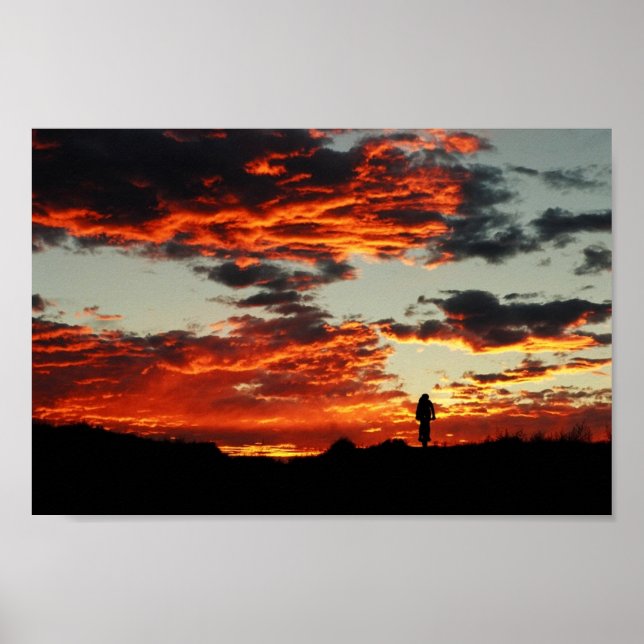 Moab Sunset Poster (Framsidan)