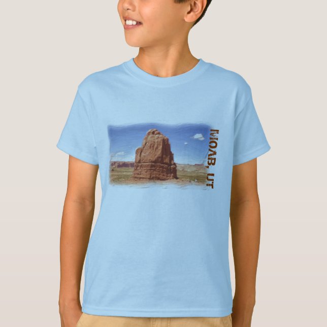 Moab, UT-pojkar T Shirt (Framsida)