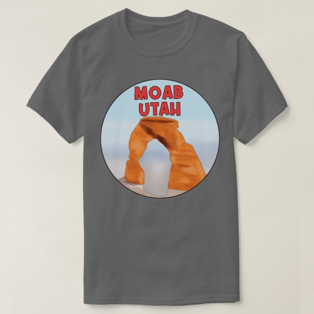 Moab Utah Arch T Shirt (Design framsida)