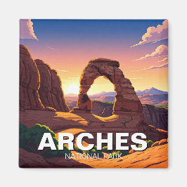 Moab Utah Arches nationalpark Magnet