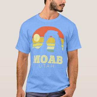 Moab Utah Arches Vintage Sunset T Shirt
