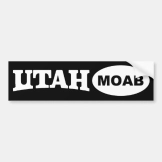 MOAB Utah bildekal