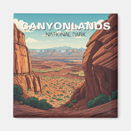 Moab Utah Canyonlands nationalpark Magnet