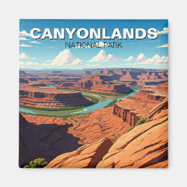 Moab Utah Canyonlands nationalpark Magnet