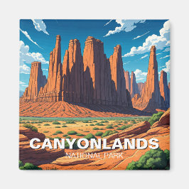 Moab Utah Canyonlands nationalpark Magnet