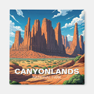 Moab Utah Canyonlands nationalpark Magnet