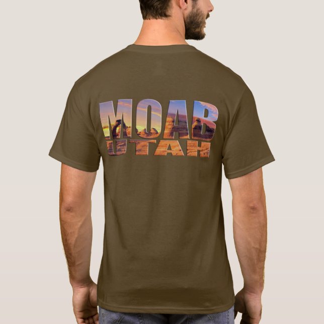 MOAB UTAH GEAR PER EKLEKTIX T SHIRT (Baksida)
