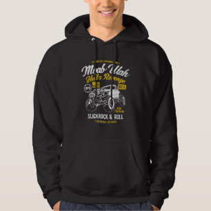 Moab Utah Hells Revenge 4x4 Vintage Distress Sty Hoodie