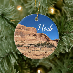 Moab Utah jul Julgransprydnad Keramik