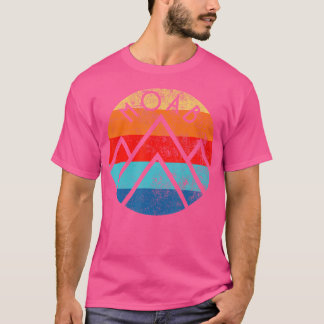 Moab Utah Natur som gömmer berg utomhus Vintage T Shirt