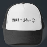 Moab Utah Plus Bikes Makes You Happy Keps<br><div class="desc">Moab,  just the name evokes visions of cruisin' on your mountain bike over the most epic terrain in the world. Slickrock,  Porcupine Rim,  the trails are legendary. Let the desert take your riding to a new level!</div>
