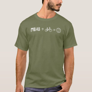 Moab Utah Plus Cyklar Gör Dig Glad T Shirt