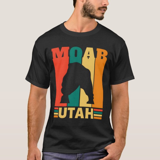 Moab Utah � Spirit of Australia T Shirt (Framsida)