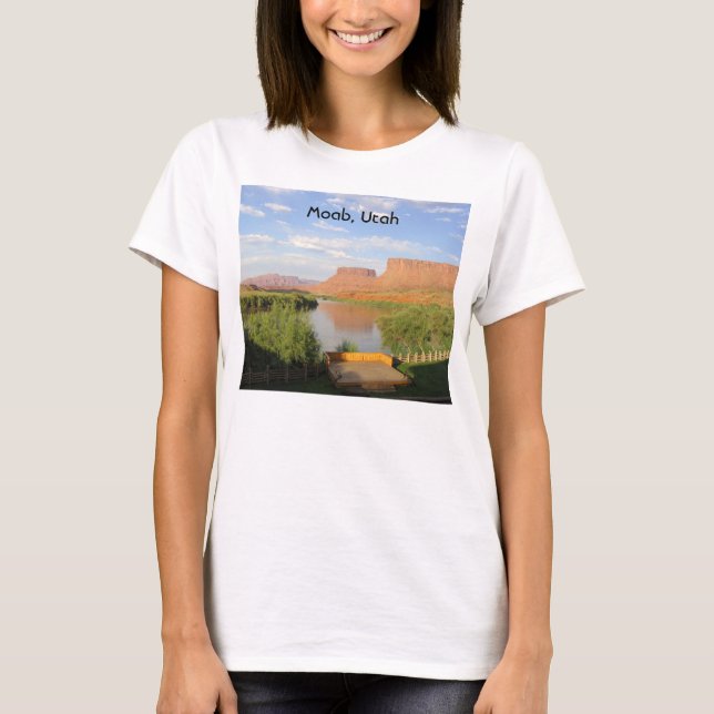 Moab Utah T Shirt (Framsida)