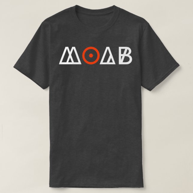 Moab Utah T Shirt (Design framsida)
