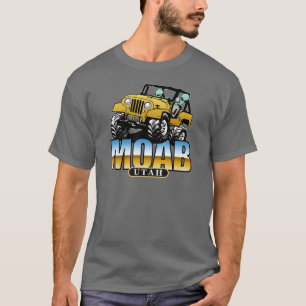 MOAB Utah - utomjordingar 4x4 T-shirt