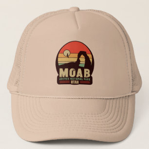 Moab Utah Vintage Desert Sunset Retro Souvenir 60  Keps