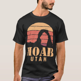 Moab Utah Vintage Desert Sunset T Shirt