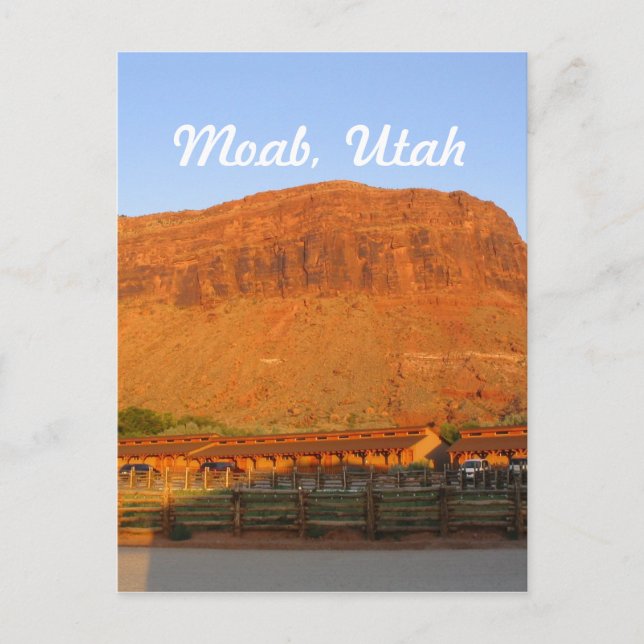 Moab, Utah Vykort (Framsida)