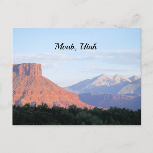 Moab Utah Vykort (Framsida)