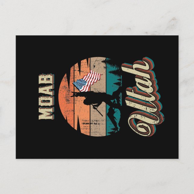 Moab Utah Vykort (Framsida)
