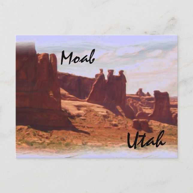 Moab Utah-vykort Vykort (Framsida)