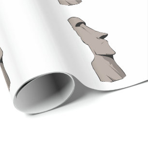 Moai (påskö) staty presentpapper