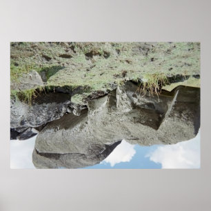 Moai Pit i Himmel Poster