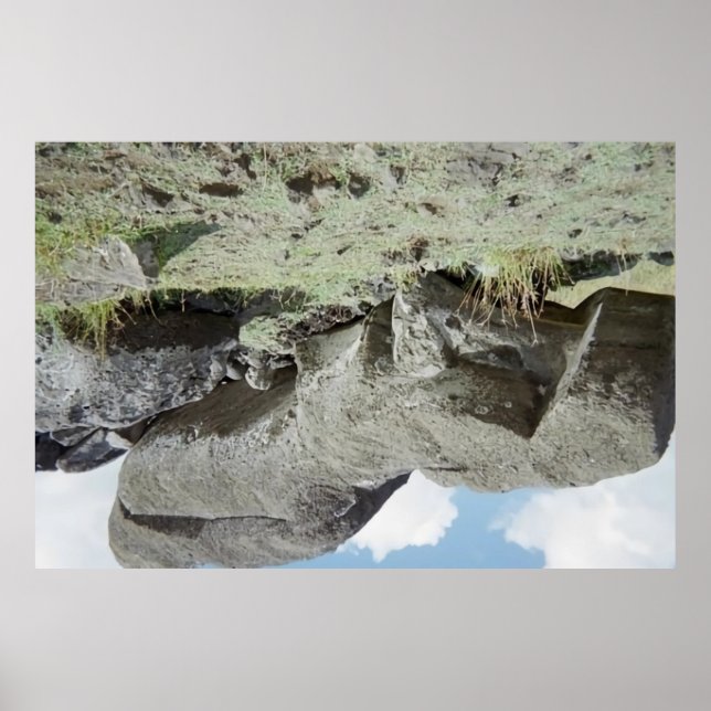 Moai Pit i Himmel Poster (Framsidan)