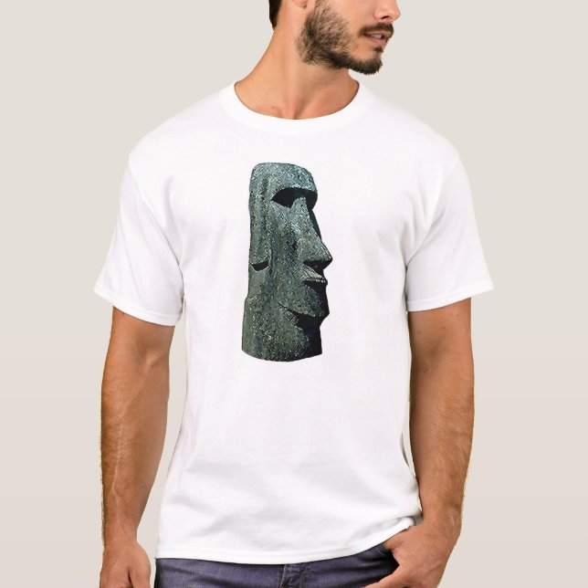 Moai skjorta t-shirt (Framsida)