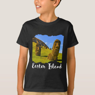 Moai Statue Easter Island  T Shirt