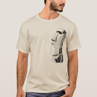 Moai Tiki utslagsplats T-shirt