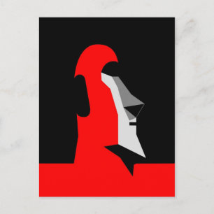 Moai Vykort