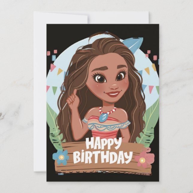 moana inbjudningar (Framsida)