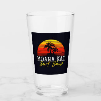 Moana Kai Surfa Shop Glass Tumbler Glaskopp