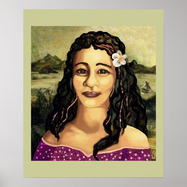 Moana Lisa (detaljer) Poster (Framsidan)